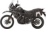 STOMPGRIP 55-10-0060-6B Tank Grips - Volcano - Black - Kawasaki - KLR '22-'25 | Street