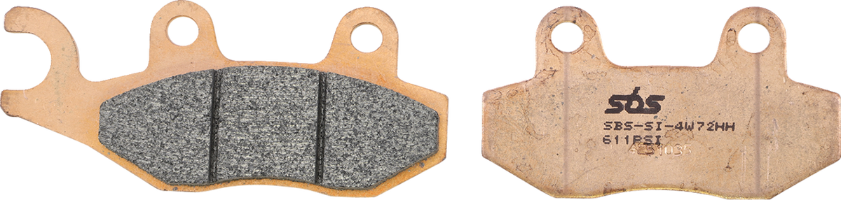 SBS Front Brake Pads - 981PSI (Honda Pioneer 1000 / Talon 1000R / Talon 1000X 2016–2025)