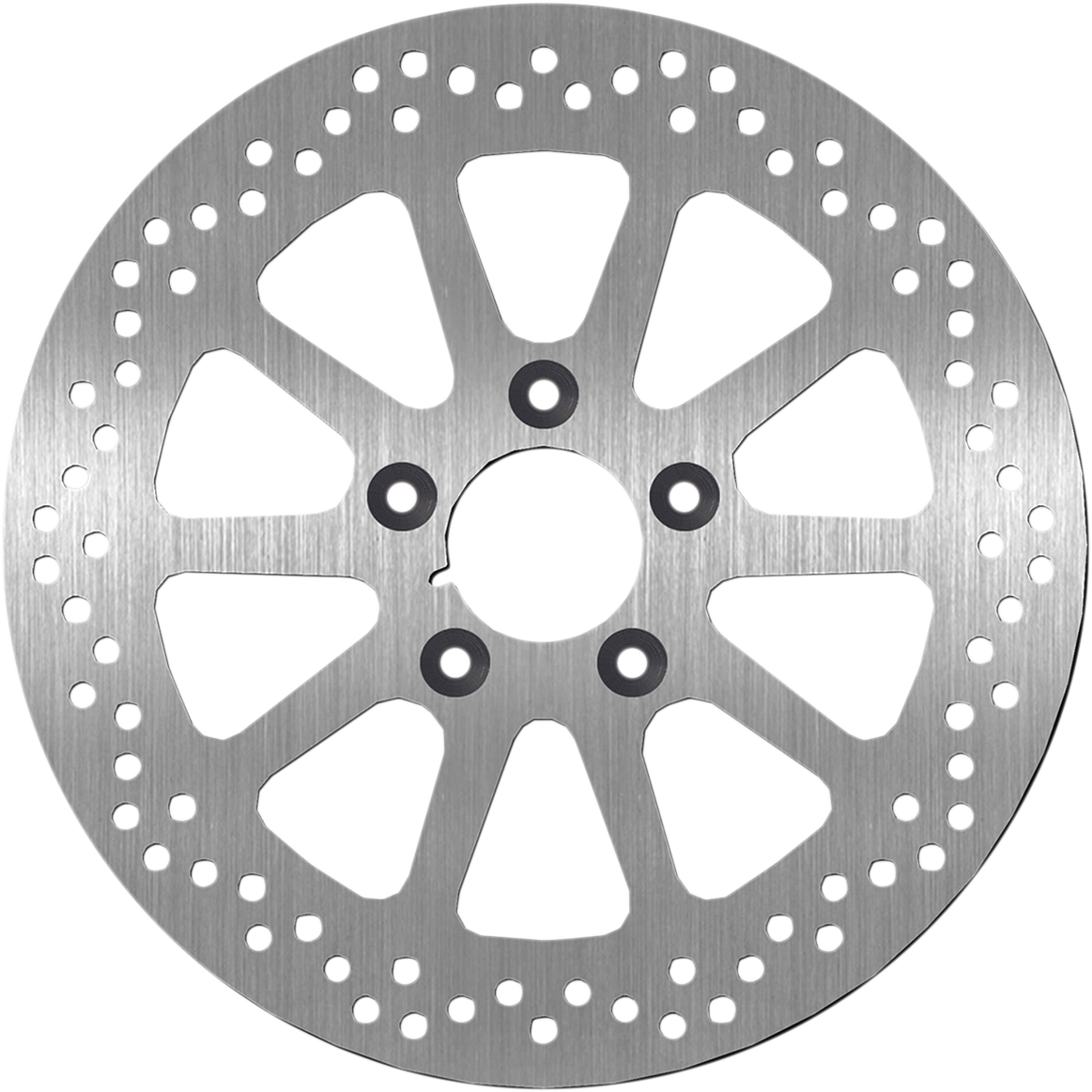 SBS Stainless Steel Brake Rotor, Rear - 5154 (Harley-Davidson Electra Glide Police FLHTPI / FLHR Road King / FLHX Street Glide 2008–2021)