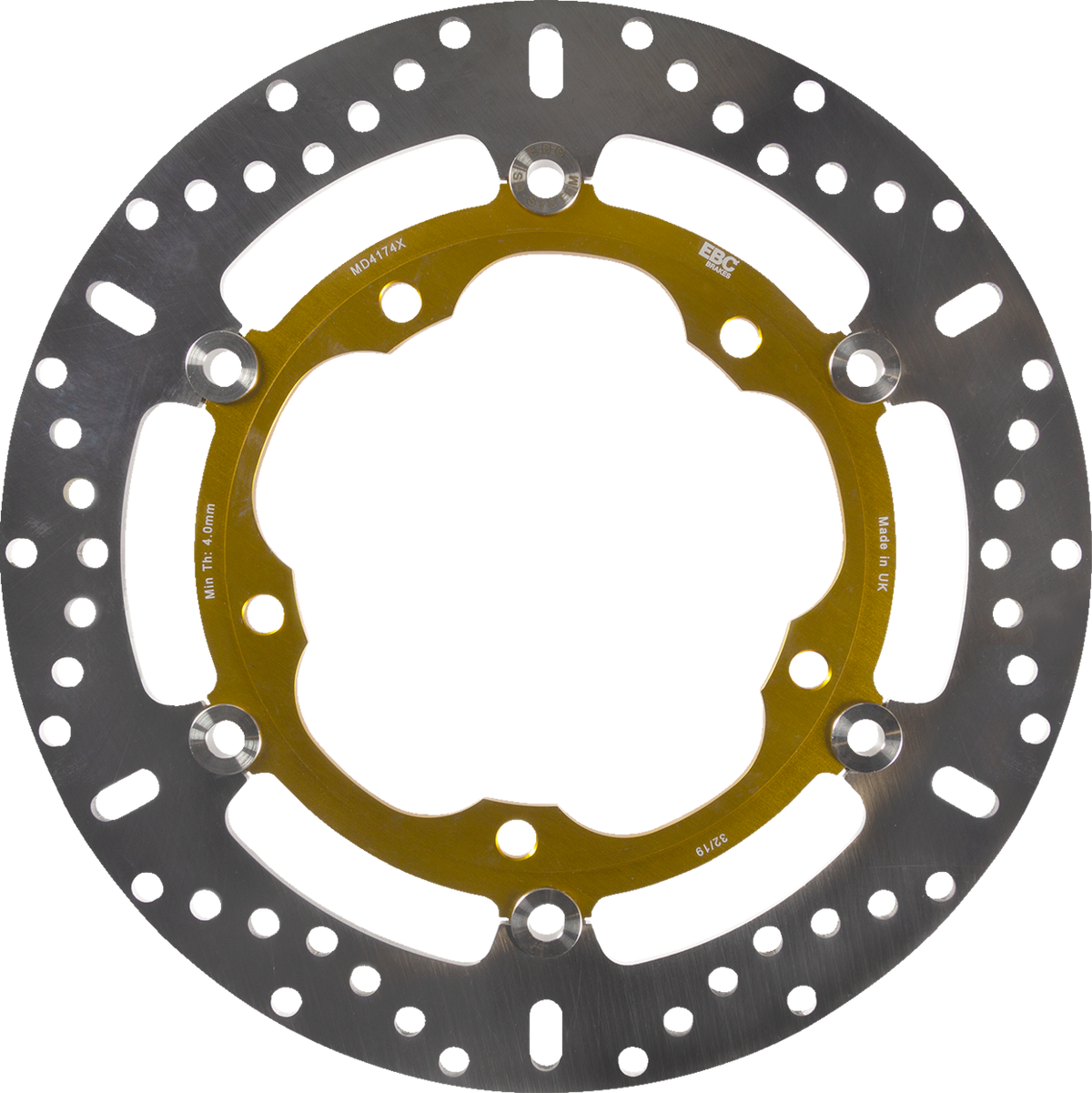 EBC Brake Rotor, Front - MD4174X (Kawasaki Ninja 400 / Z400 / Ninja 500 2018–2024)