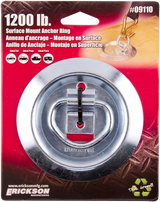 Erickson 09110 Surface Mount Anchor - 1200 LB | Adventure/ATV/UTV