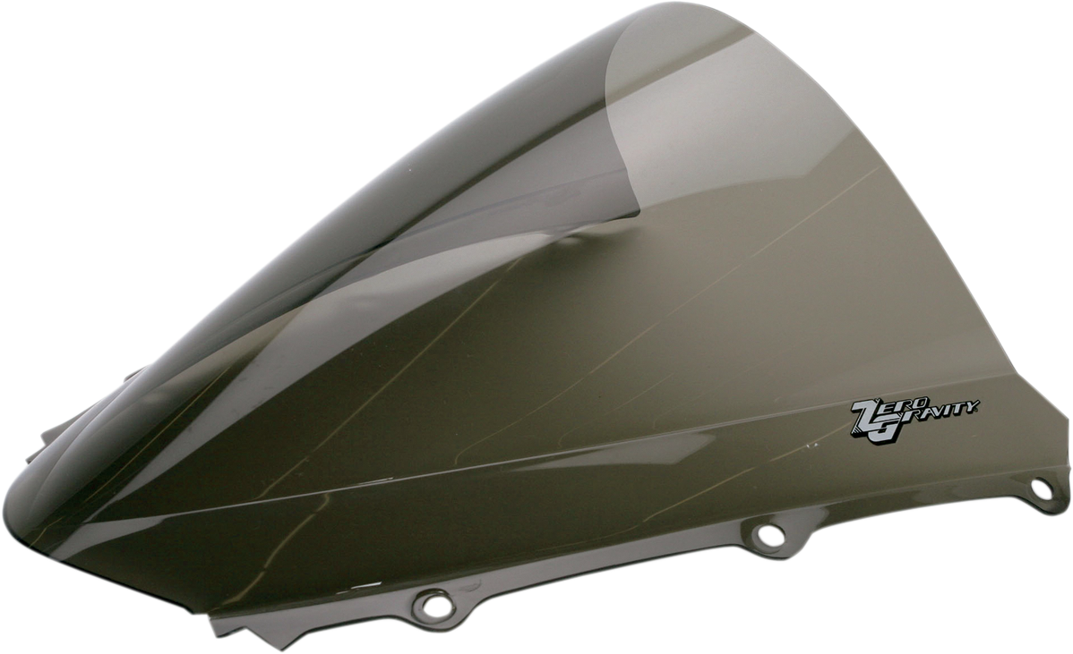 Zero Gravity 16-423-02 Double Bubble Windscreen - Smoke - CBR1000 | Street