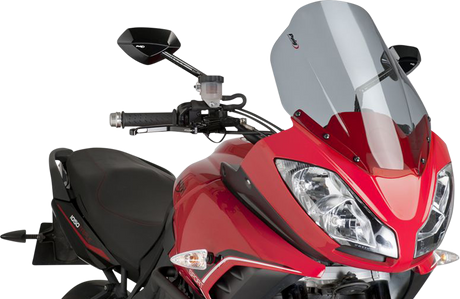 Puig Hi-Tech Parts 4359H Touring Windscreen - 19-3/4" - Smoke - Tiger 1050 | Street
