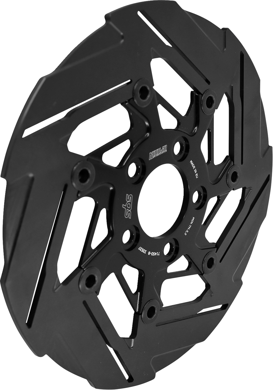 SBS Brake Rotor Designed by Kodlin, Rear - 7145D-B (Harley-Davidson FXDB Street Bob / FXDF Fat Bob / FLD Switchback 2004–2025)
