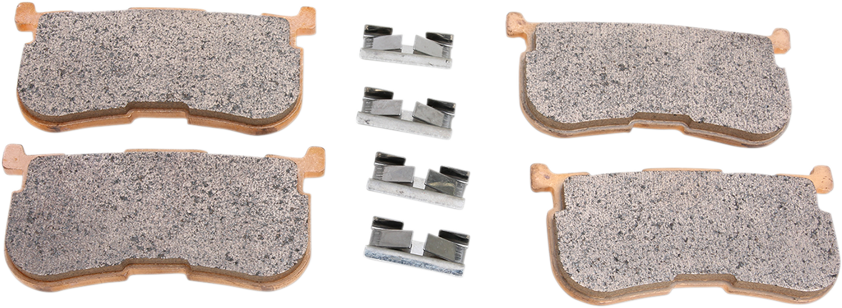 EBC FA-HH Series Sintered Rear Right Brake Pads - FA641/4HH (Harley-Davidson FLHTCUTG Tri Glide Ultra / FLRT Freewheeler 2014–2018)
