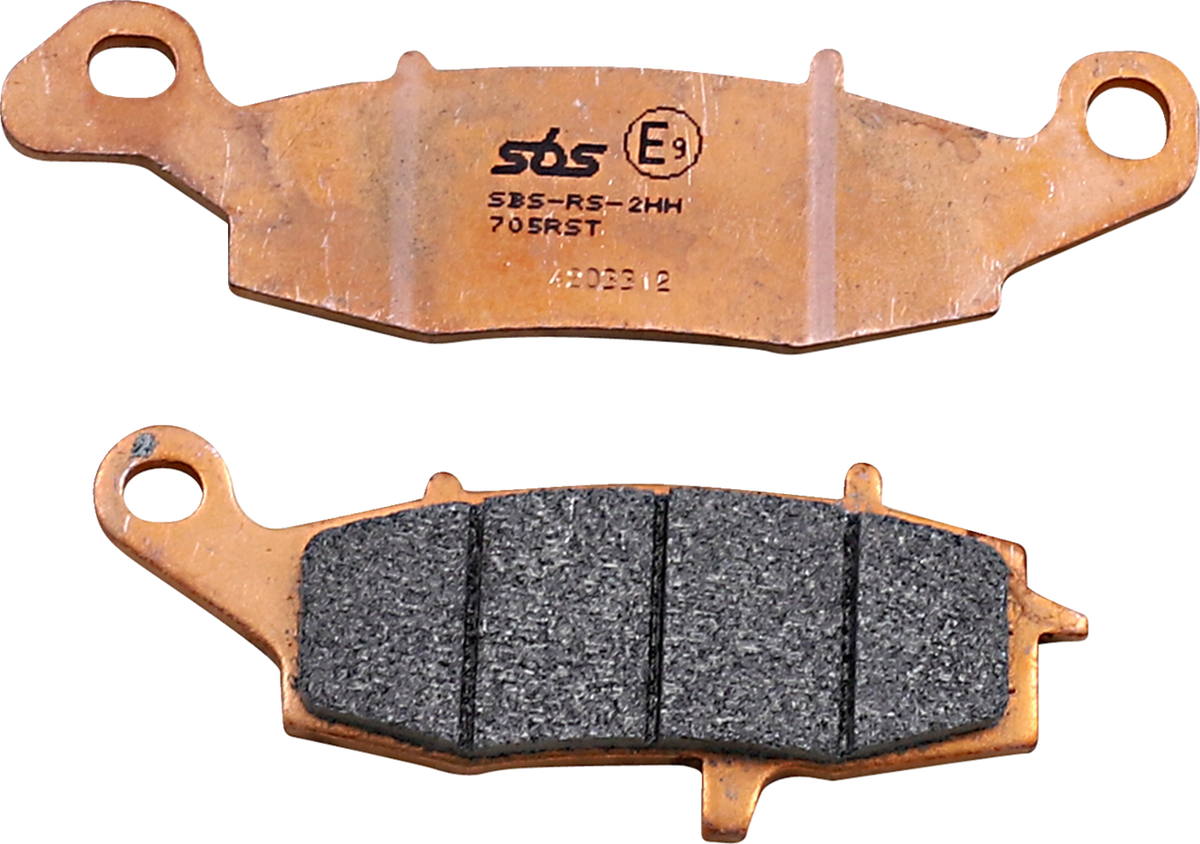 SBS RST Sintered Front Left Brake Pads - 705RST (Kawasaki Vulcan 900 Classic LT / Suzuki SV650 1983–2023)