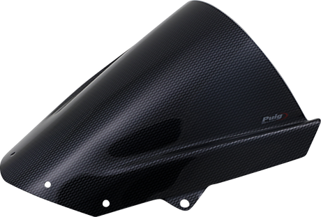 Puig Hi-Tech Parts 3177C Race Windscreen - 13-3/4" - Carbon - ZX-6R | Street