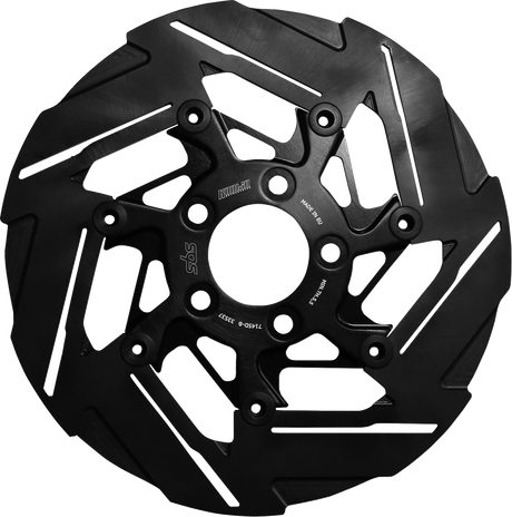 SBS Brake Rotor Designed by Kodlin, Rear - 7145D-B (Harley-Davidson FXDB Street Bob / FXDF Fat Bob / FLD Switchback 2004–2025)