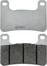 SBS Track Organic Base Front Brake Pads - 806DC (Kawasaki Ninja ZX-10R / Suzuki GSX-R1000 2004–2025)