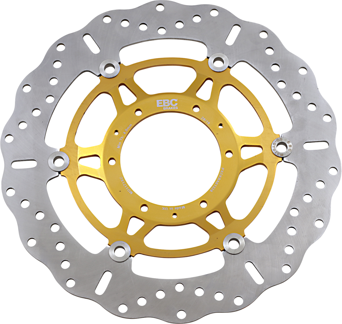 EBC Pro-Lite XC Contour Brake Rotor, Front - MD1171XC (Honda CBR1000RR / CBR1000RA / CBR1000RR Fireblade 2008–2019)