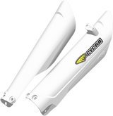 Cycra 1CYC-6908-42 Fork Guards - White | Off-Road/Street