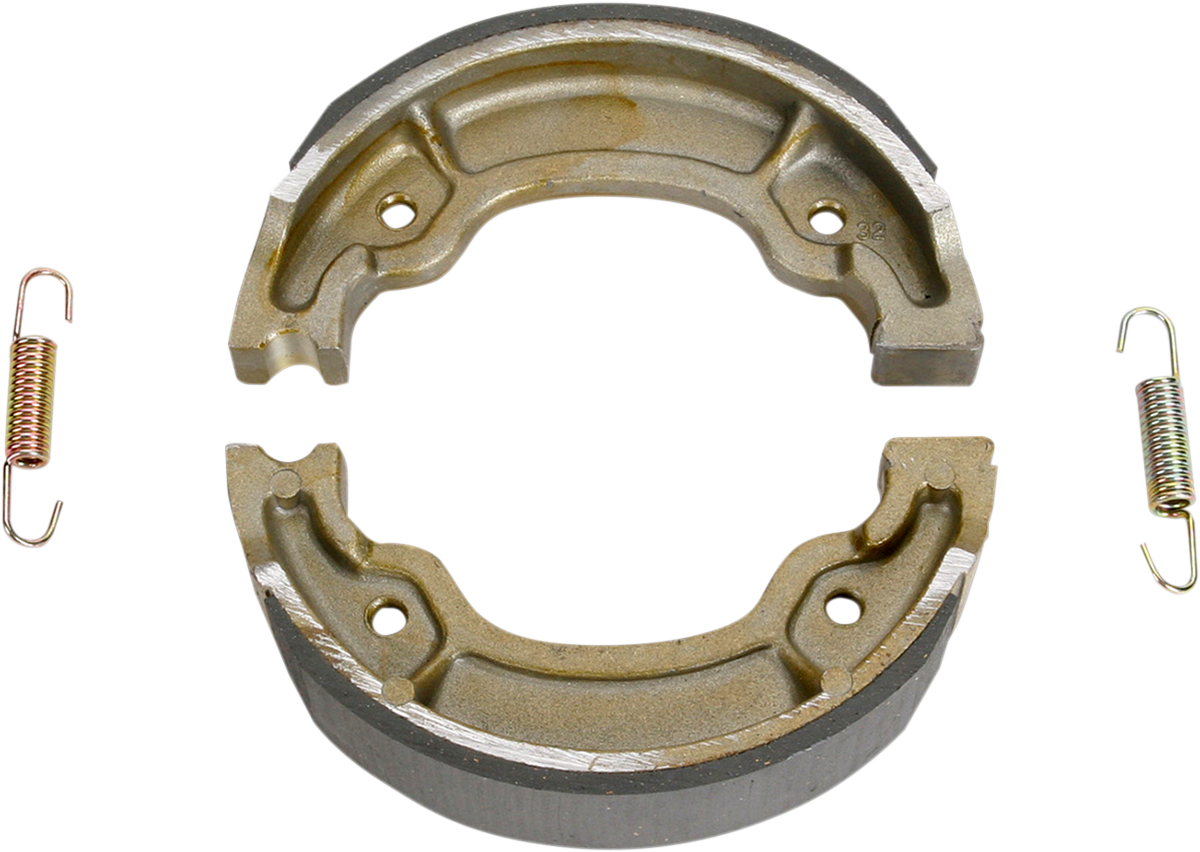 EBC Smooth Organic Base Brake Shoes - 527 (Yamaha TT-R 230 / XV250 Virago / YFA-1 Breeze125 1991–2024)
