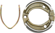 EBC Carbon X Organic Base Front Brake Shoes - 346 (Kymco / Can-Am / Yamaha / Honda 1986–2023)