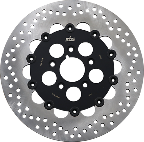 SBS Stainless Steel Brake Rotor, Front - 5140 (Harley-Davidson FXSTC Softail Custom / XLH883 / FXR Super Glide II 1979–1999)