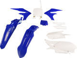 Cycra 1CYC-9327-02 Body Kit - Powerflow - OEM Blue/White - Yamaha - YZ | Off-Road