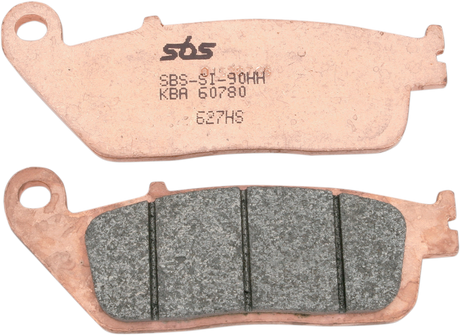 SBS HS Series Sintered Front Brake Pads - 627HS (Triumph / Kawasaki / Honda / Suzuki / Buell / Yamaha 1986–2026)
