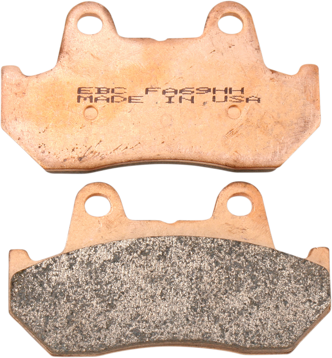 EBC FA-HH Series Sintered Brake Pads - FA69HH (Honda VF750C Magna / CB450SC Nighthawk / V65 Magna 1981–1993)