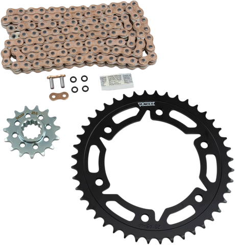 VORTEX CKG6343 Chain and Sprocket Kit - HFRS - Gold - Honda CBR600RR | Street