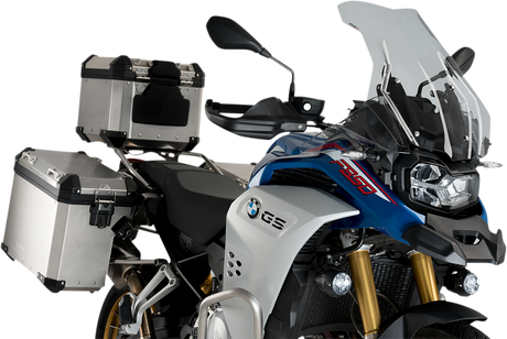 Puig Hi-Tech Parts 3595H Touring Windscreen - 21-1/4" - Smoke - BMW | Street