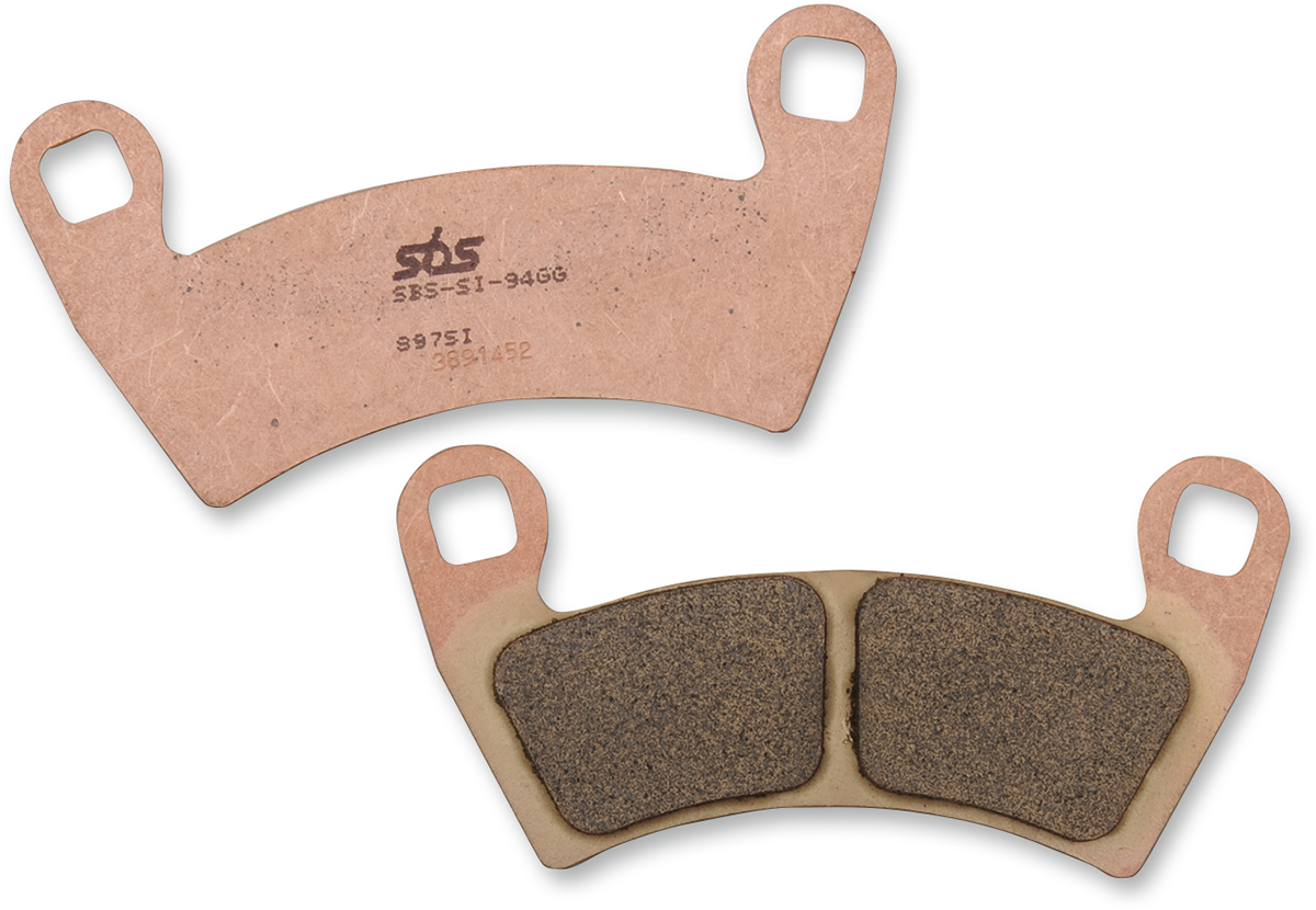 SBS Sintered Front Brake Pads - 897SI (Polaris Ranger 6x6 800 / Ranger 900 XP / Ranger Crew Diesel 2006–2025)