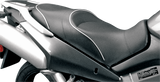 Sargent WS-552-19 World Sport Performance Seat - Black - Carbon FX - VStrom 650/1000 '02-'13