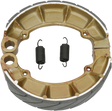 EBC "G" Grooved Sintered Rear Brake Shoes - 343G (Honda FourTrax Foreman Rubicon / TRX350D / FourTrax Foreman 1986–2014)