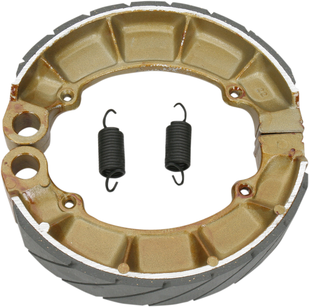 EBC "G" Grooved Sintered Rear Brake Shoes - 343G (Honda FourTrax Foreman Rubicon / TRX350D / FourTrax Foreman 1986–2014)
