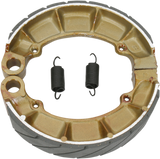 EBC "G" Grooved Sintered Rear Brake Shoes - 343G (Honda FourTrax Foreman Rubicon / TRX350D / FourTrax Foreman 1986–2014)