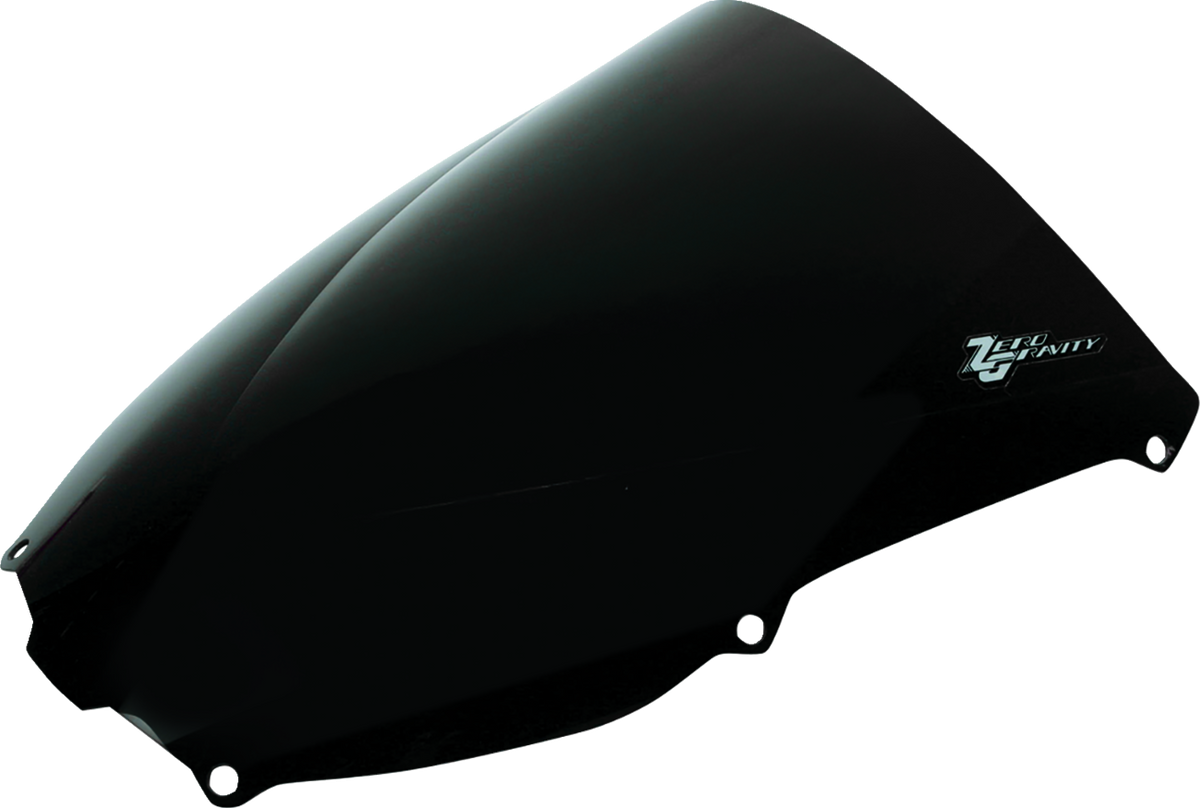 Zero Gravity 16-244-19 Double Bubble Windscreen - Dark Smoke - ZX6R | Street