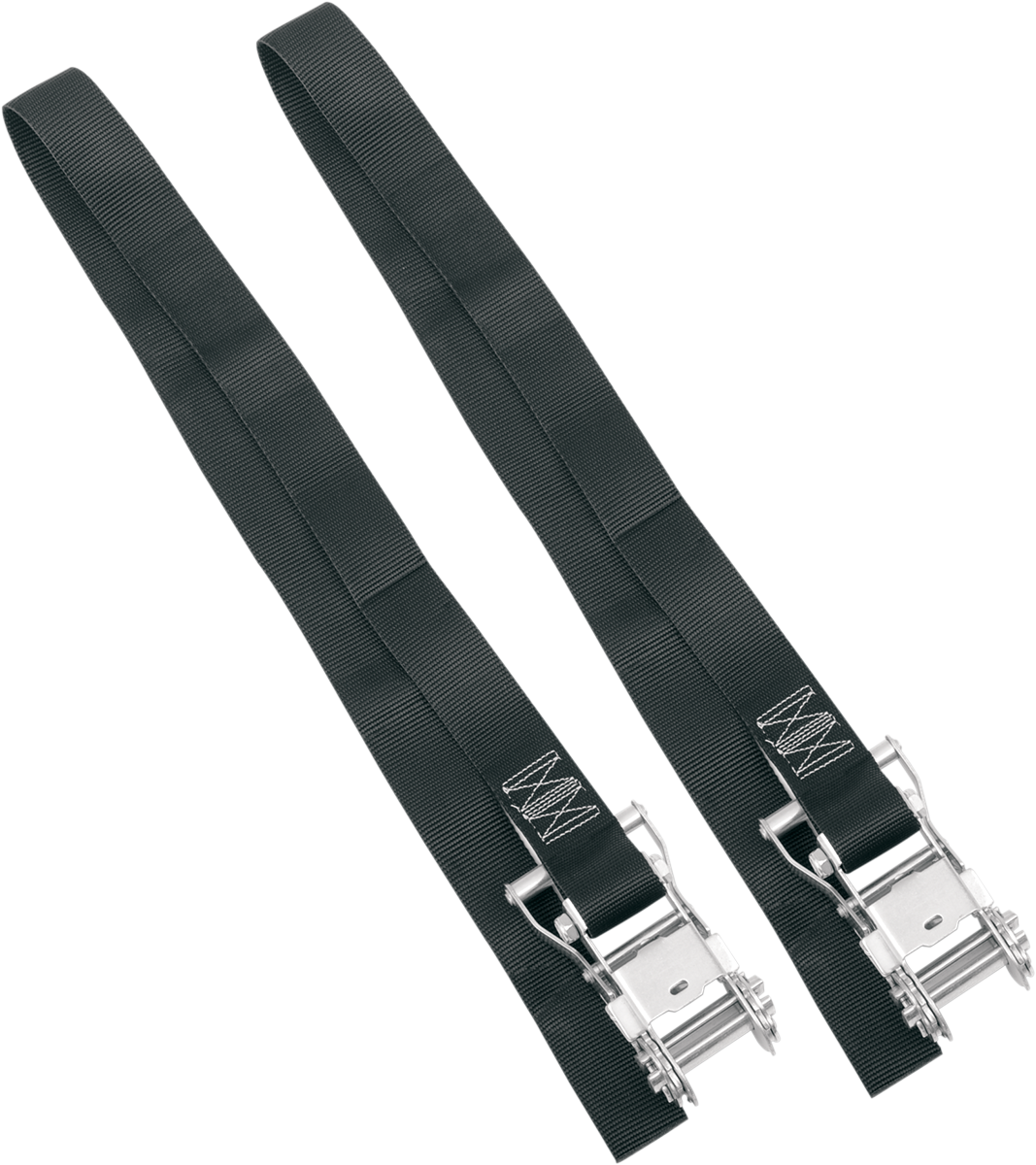Powertye Mfg. 30042 Endless Ratchet Tie-Down Straps - 1-1/2" x 4' - Black | Adventure/ATV/UTV