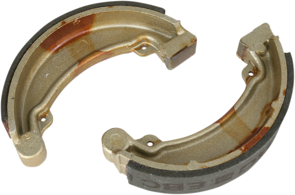 EBC Smooth Organic Base Rear Brake Shoes - 310 (Honda CB250 Nighthawk / ATC70 / CM200T Twinstar 1978–2008)