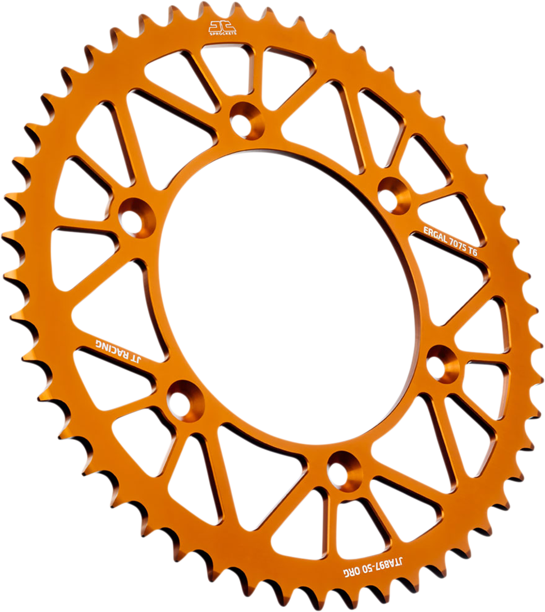 JT SPROCKETS JTA897.50ORG Rear Sprocket - Orange - 50-Tooth | Adventure/Off-Road