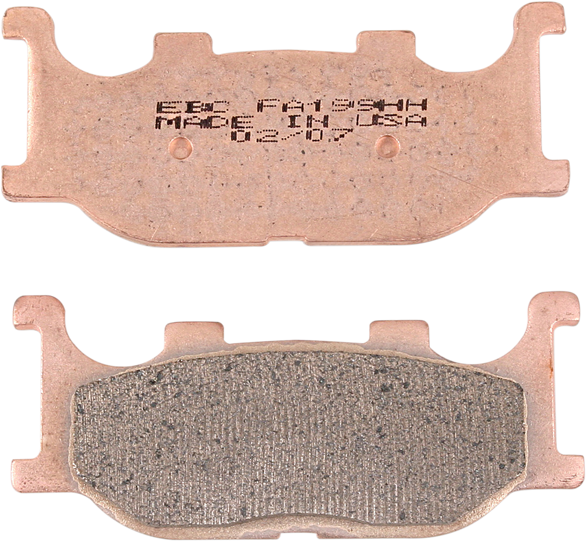 EBC FA-HH Series Sintered Front Brake Pads - FA199HH (Yamaha V Star 250 / XV250 Virago / V Star 1100 Custom 1993–2022)