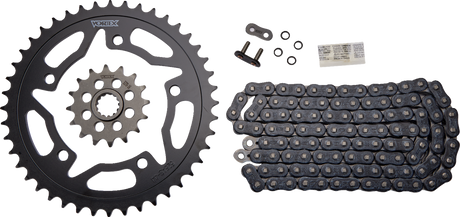 VORTEX CK6307 Chain and Sprocket Kit - HFRS - Black - Suzuki GSX-R750/1000 | Street