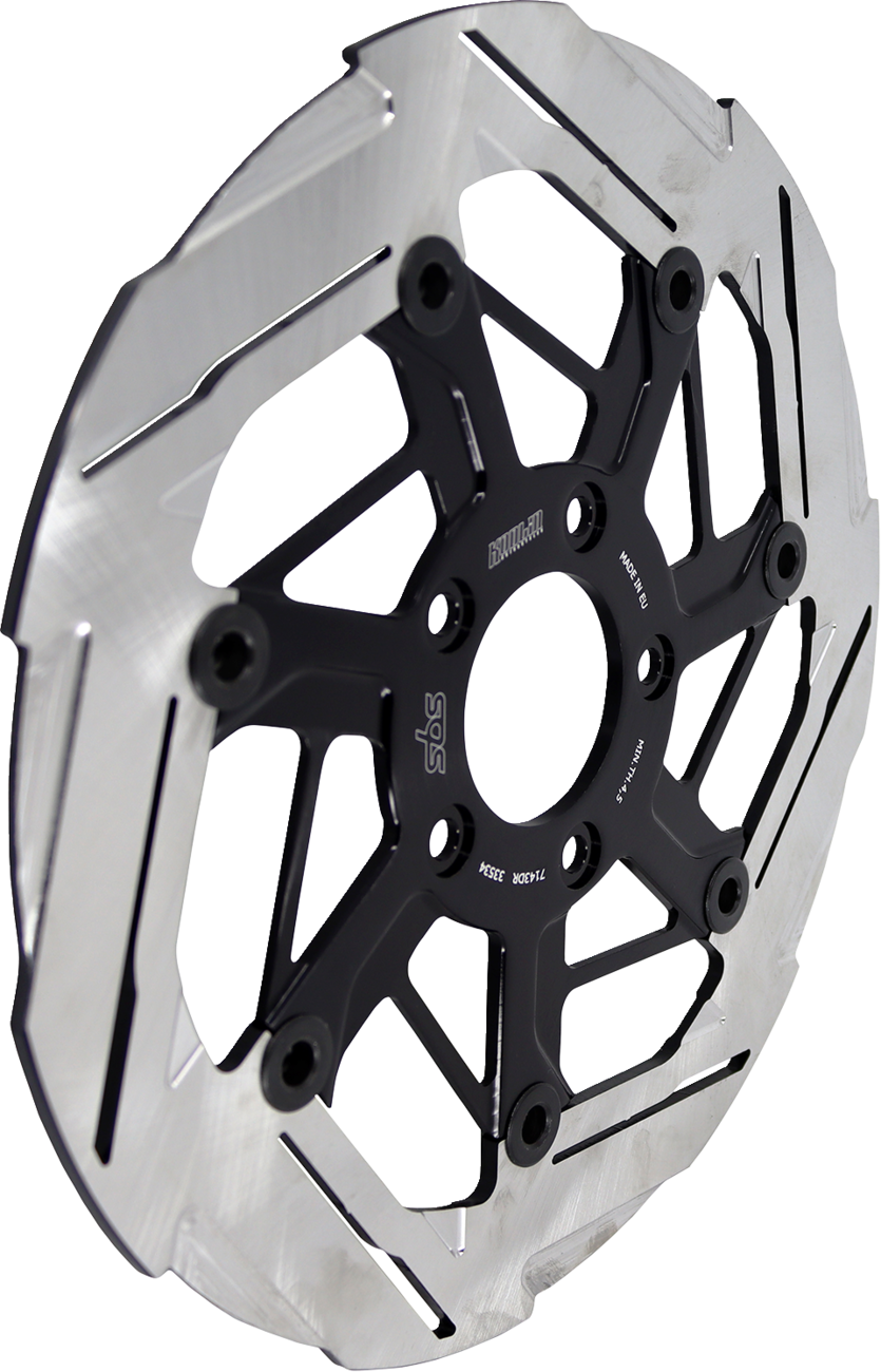 SBS Brake Rotor Designed by Kodlin, Front Right - 7143DR (Harley-Davidson 2006–2025)