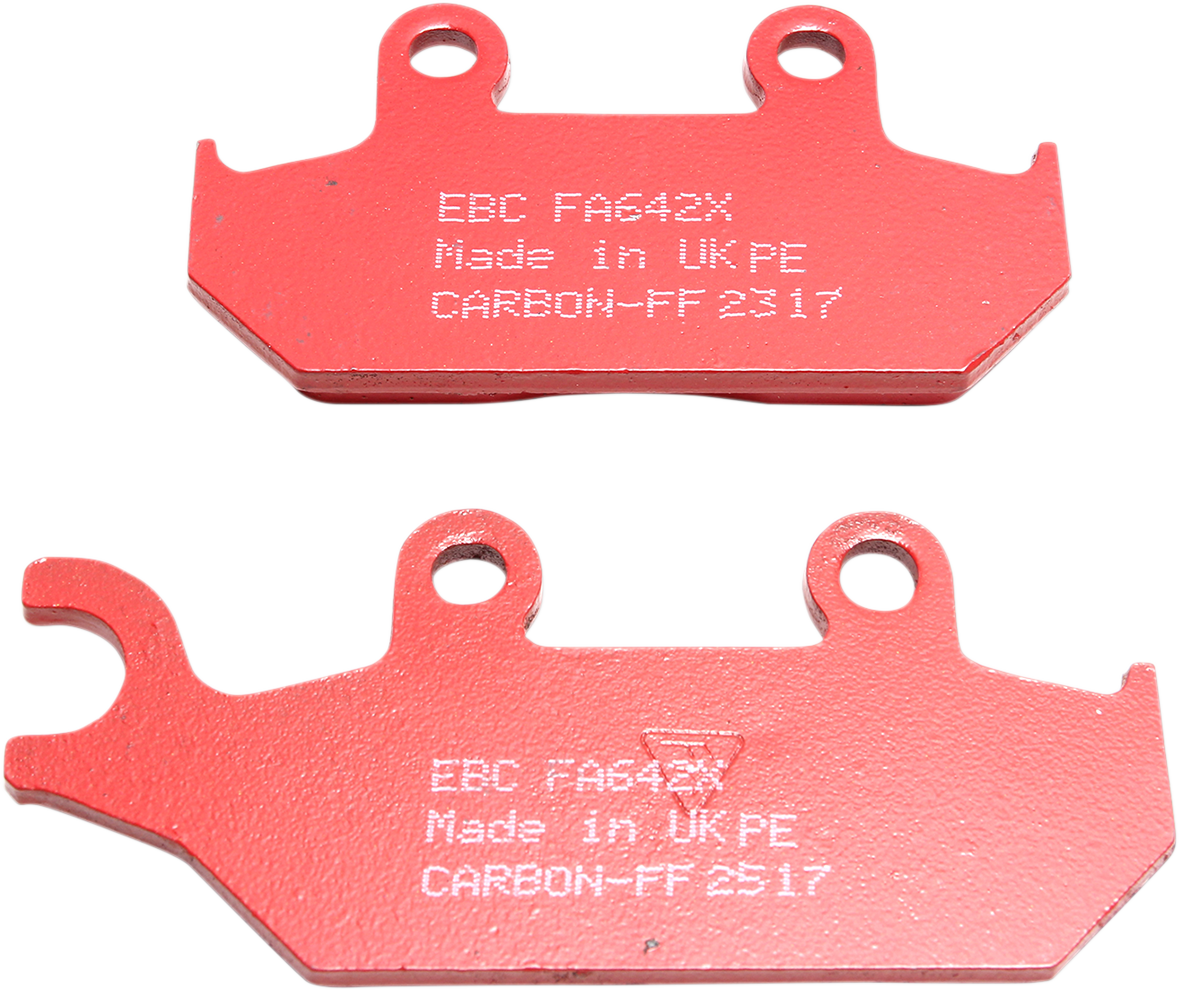 EBC FA-TT Series Semi-sintered Brake Pads - FA642X (Yamaha Viking VI / Can-Am Commander Max 1000 2014–2024)