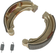 EBC Smooth Organic Base Rear Brake Shoes - 313 (Honda CB450SC Nighthawk / Hawk Hondamatic / VT500C Shadow 1977–1987)