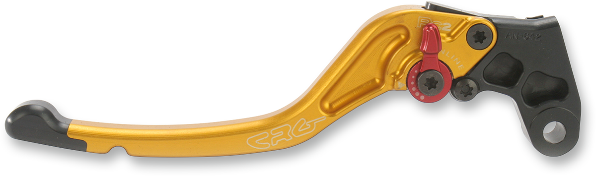CRG 2AN-642-T-G RC2 Standard Clutch Lever - Gold | Street
