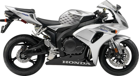 STOMPGRIP 55-10-0016C Tank Grips - Volcano - Clear - Honda - CBR '04-'07 | Street
