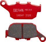 EBC Street Organic Base Rear Brake Pads - FA496 (Honda CBR300R / Suzuki GSX250R 2009–2024)