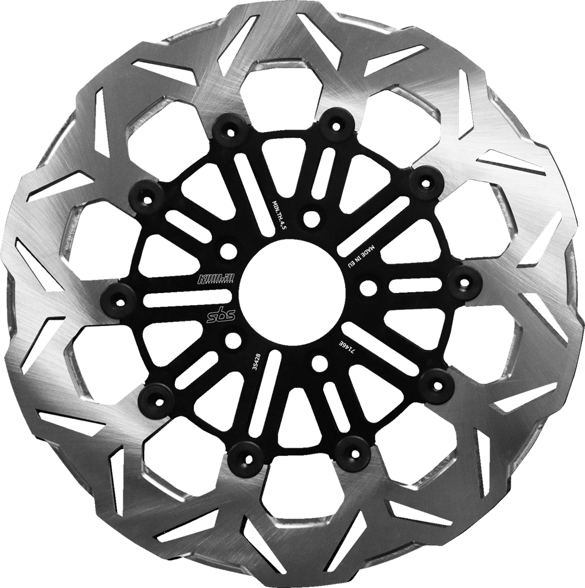 SBS Brake Rotor Designed by Kodlin, Front - 7146E (Harley-Davidson Pan America 1250 / FLHX Street Glide / FLHXSE CVO Street Glide 2021–2026)