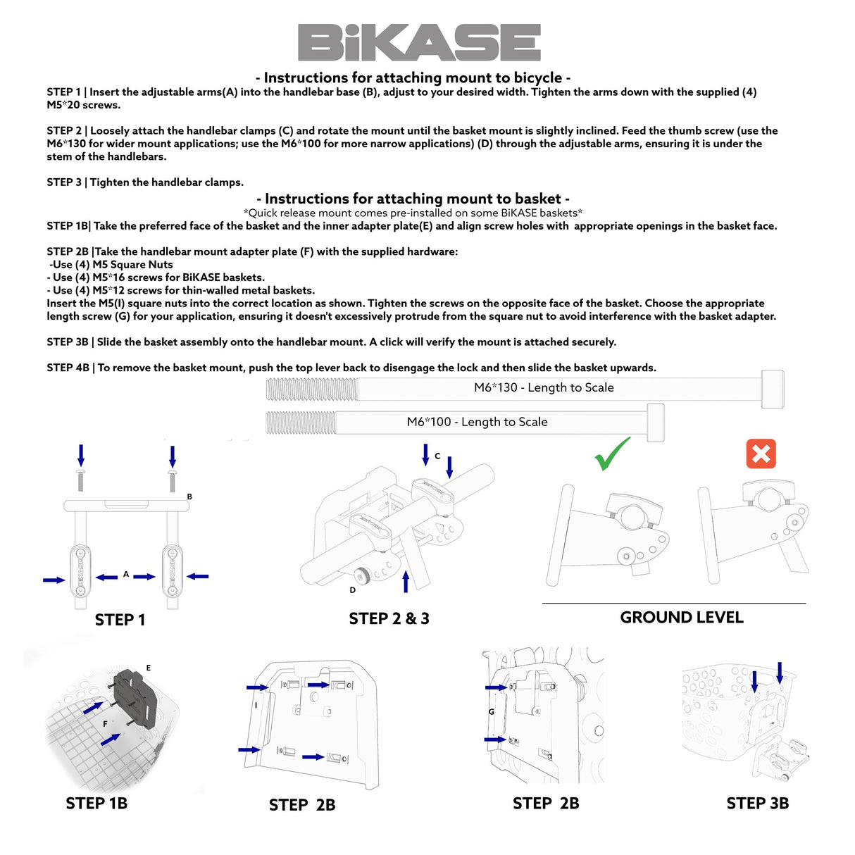 BiKase Rhino Quick release EBike Handlebar Bracket