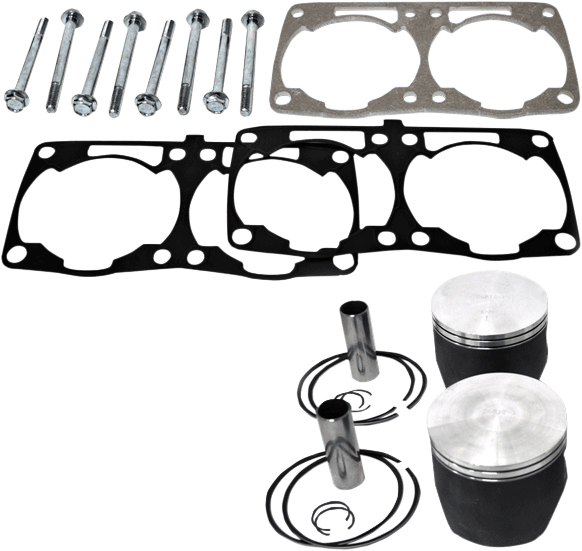 BIKEMAN PERFORMANCE Piston Kit - Polaris 800 CFI/Axys/CFI HO Motors BMP-P800DK-1