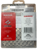 SRAM PC-1051 Chain - 10-Speed, 144 Links, Silver