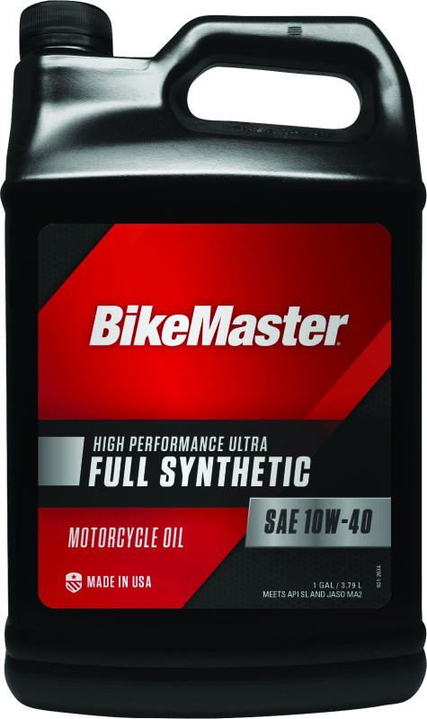 BikeMaster 10W40 Full Synthetic Oil - Gallon