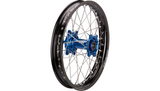 MOOSE RACING Wheel Assembly - SX-1 - Complete - Rear - Black Wheel/Blue Hub - 18x2.15 CR-21518BKBU - Cycle City Outdoors