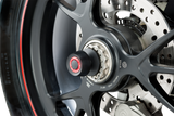Puig Hi-Tech Parts 20059N Axle Sliders - Rear - Black - Pair - Ducati | Street