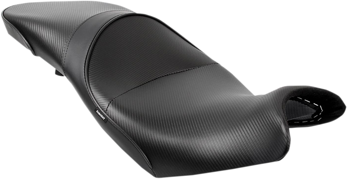 Sargent WS-623-19 World Sport Performance Seat - Black - Carbon FX - Low - Versys 650 '15-'22