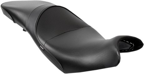 Sargent WS-623-19 World Sport Performance Seat - Black - Carbon FX - Low - Versys 650 '15-'22