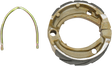 EBC "G" Grooved Sintered Front Brake Shoes - 346G (Kymco / Can-Am / Yamaha / Honda 1986–2023)
